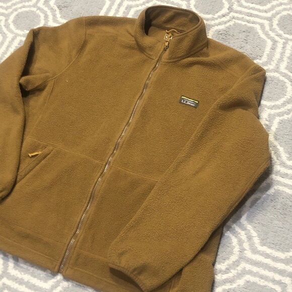L.L. Bean Other - L.L. Bean Mountain Classic Fleece Jacket Mens 2XL Full Zip Windproof 504674